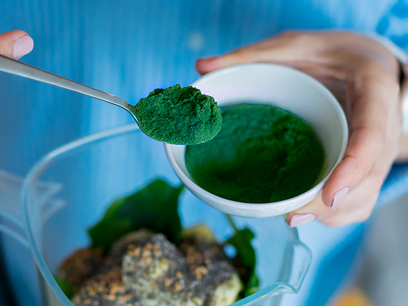 Kate Naturals Organic Spirulina Powder, Nutrient Dense Superfood (8oz)