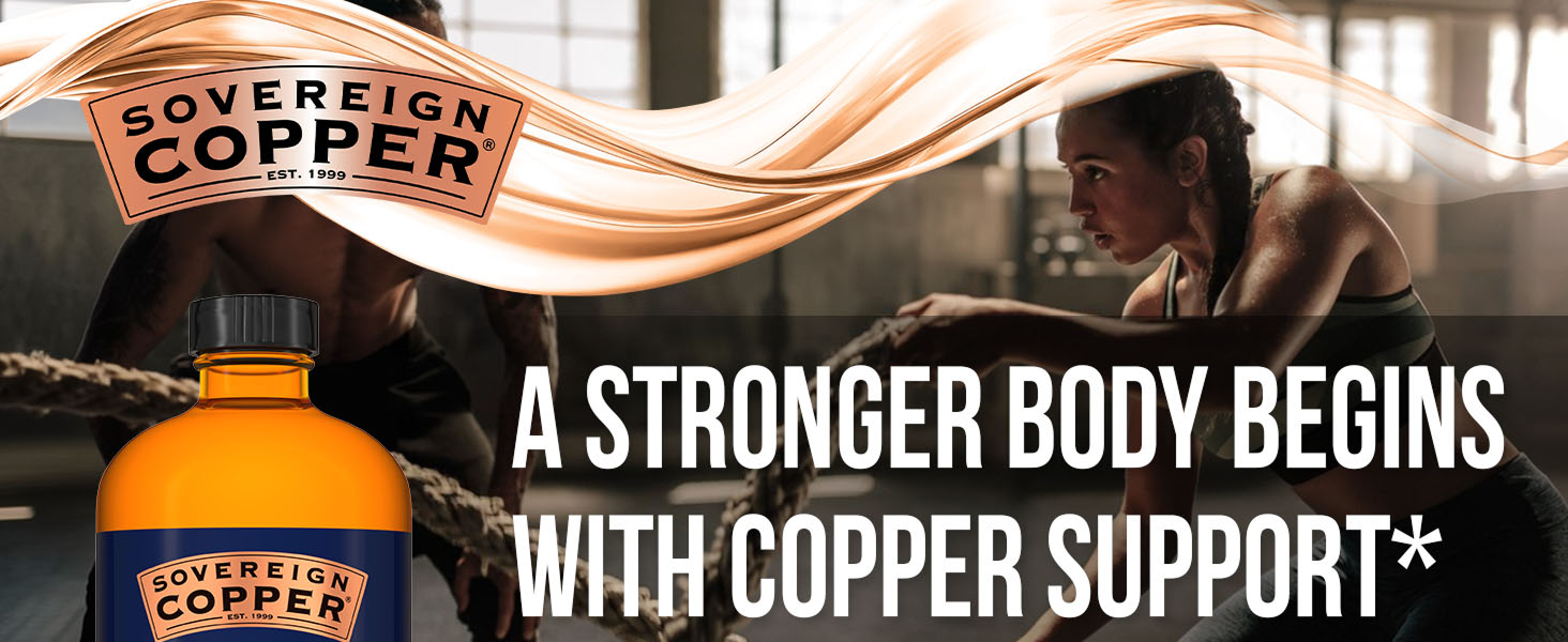 Sovereign Copper Bio-Active Copper Hydrosol, 16 fl oz (473 mL)