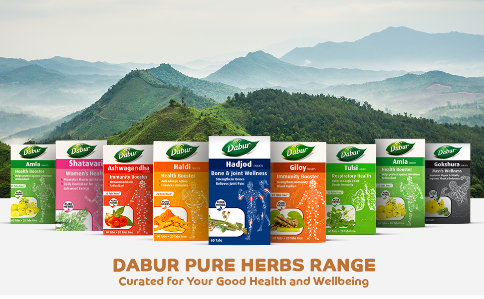 Dabur Hadjod Tablets - 60 tablets | Supports Joint Health