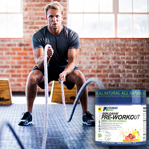 Performance Inspired Nutrition Pre-Workout Powder - All Natural - G-Free & Vegan Formula - Contains Citrulline - Nitrosigine - Green Tea - Arginine - Beta Alanine - Raspberry Lemonade - 23.84 Ounce