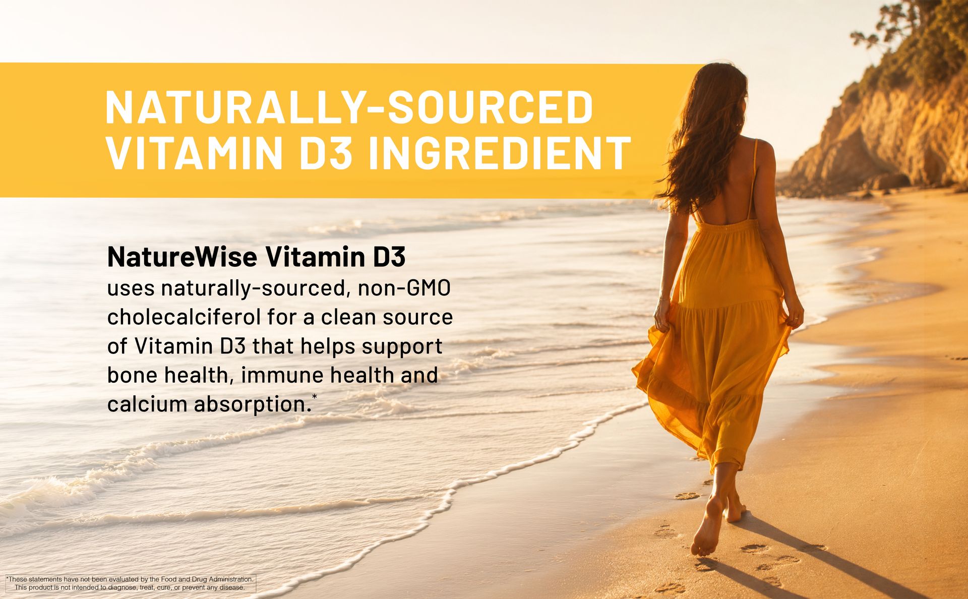 NatureWise Vitamin D3 5000IU Supplement, Immune Support, 360 Mini Softgels
