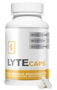 LiteLine Electrolyte Capsules - 60 cápsulas vegetarianas para la rehidratación seria, calambres, deshidratación - Magnesio, Potasio, Sodio, Zinc - Libre de gluten, lácteos, nueces