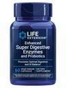 Ampliación de vida Mejores enzimas superdigestivas y probióticos – B. coagulans Probiótico, 10 enzimas digestivas – Apoya la digestión, Confort &amp; Balance GI – No GMO, Vegetariano – 60 cápsulas