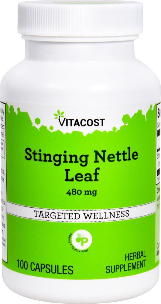 Vitacost Hoja de cuello de hervidor - 480 mg - 100 cápsulas
