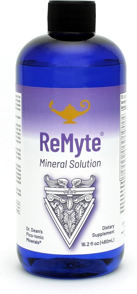RnA ReSet ReMyte – Electrolyte Mineral Solution with Magnesium, Iodine, Selenium & Zinc, 16.2 Fl Oz (1-Pack)