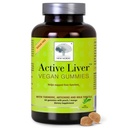 NEW NORDIC Active Liver Gummies, Milk Thistle, Artichoke & Turmeric Supplement, Natural Peach Mango Flavor, Sugar Free & Vegan, 60 Conde (Pack of 1)