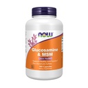 AHORA Suplementos de alimentos, Glucosamina &amp; MSM más Sulfato de condroitina, salud conjunta*, 180 cápsulas de verduras