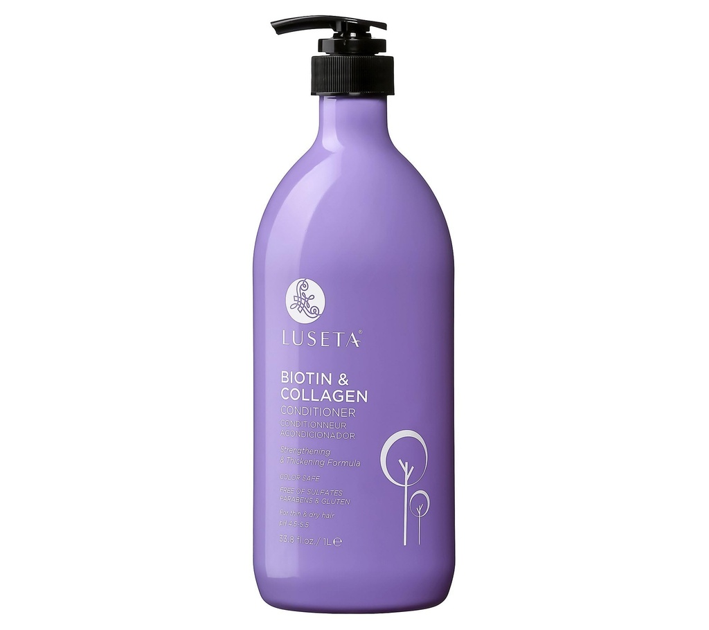 LUSETA Biotina &amp; Collagen Acondicionador 33.8 fl oz