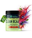 BCAA Limpia - 2:1 Alimentos Fuentes BCAAs Powder &amp; Coconut Water Electrolytes Recuperación & Amino Energy Suplemento - Premio Ganando Aminoácidos Vegan Suplemento - 30 Servimientos (30, Fruit Punch)
