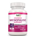 Soporte avanzado de la menopausia - Complejo hormonal natural femenino para flashes calientes, costuras de orina " sequedad vaginal - Cohosh negro, soy isoflavones " Herbal Extract Formula - No incluye hormonas