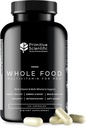 Alimento completo Multivitamina natural y cápsulas minerales para hombres - Energía de todo el día, Zen interior y más fuerte (120 cápsulas)