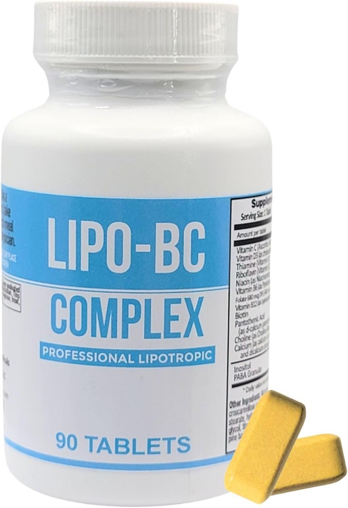 Lipo BC, Lipo B-Complex 90 Tabletas