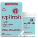 RepHresh Probiótico de Mujeres Pro-B, Suplemento Probiótico para Mujeres, 30 cápsulas orales