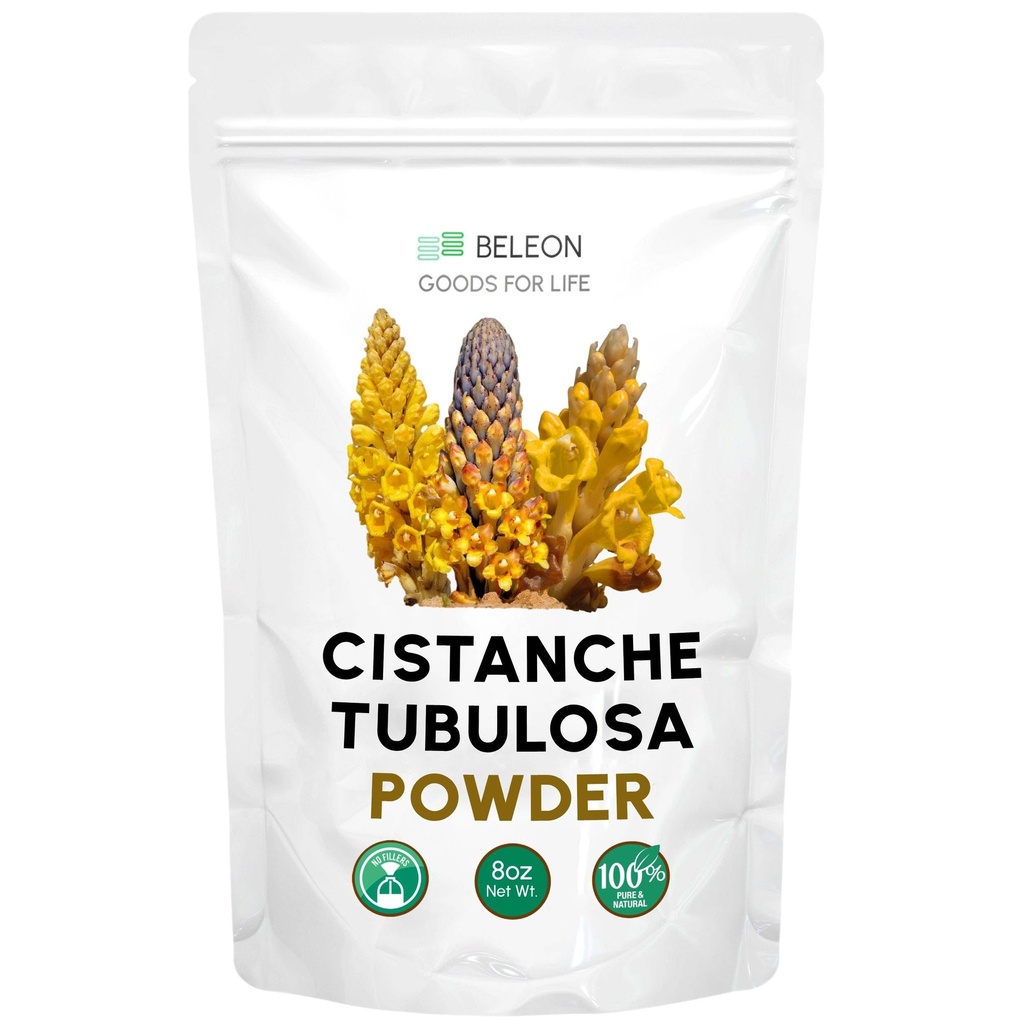 Cistanche Tubulosa Powder 8 oz - Suplemento, Promueve Energía, Función Cognitiva, Mood Positivo