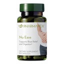 Nu Skin - Nu Ease Suplemento Digestivo Silencioso Alivio Alivio Alimentario Silencioso Extractos de plantas naturales, Suplemento Antioxidante no laxante, Apoyo Gut Silencioso para las mujeres (30 cápsulas)