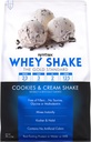 Sintrax Nutrition Whey Shake, Cold Filtrado " Undenatured Whey Protein Powder Blend, Cookies " Cream Shake, 5 libras, Real Cookie Pieces