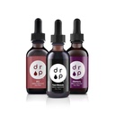 Suplementos de gotas minerales de rastro orgánico, gotas de arándano y colchoneta de gotas de vitamina B12