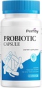 Probióticos con Elderberry para Salud Digestiva &amp; Inmuna Apoyos Constipación ocasional, Diarrea, Gas &amp; Bloating, 120 cápsulas, 60 días de suministro