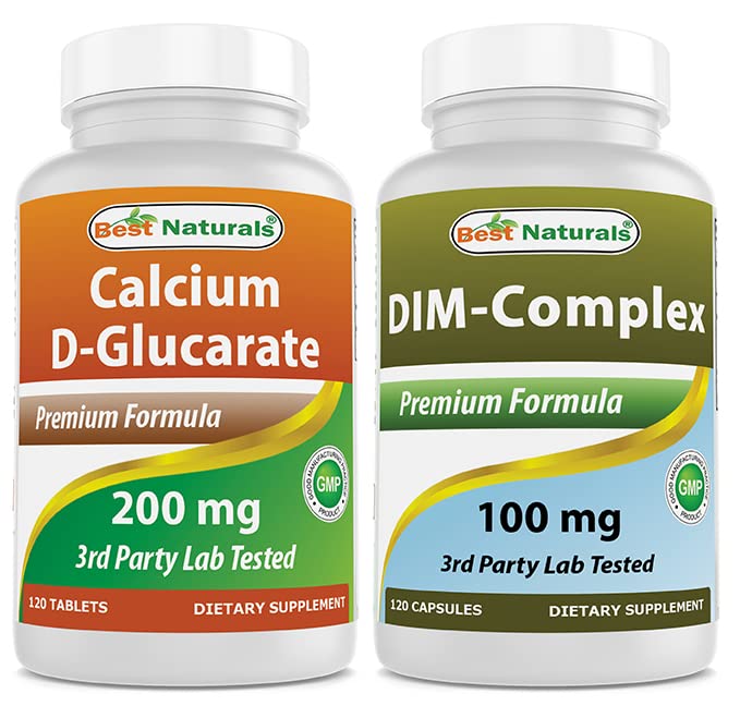 Calcio D-Glucarate 200 mg " Suplemento DIM 100 mg