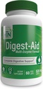 Digest-Aid tóxico Full Digestive Enzyme Fórmula con Pre y Probiótico tóxico Digestión " Nutrient Absorption Support ← Fast Acting Discomfort Relief ← Non-GMO Silencioso por Health Thru Nutrition (Pack of 60)