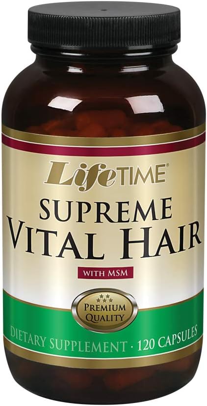 VIDATIME Cabello Vital Supremo TENIDO Soporta Pelo sano, uñas " esquí TEN Biotina, MSM, vitaminas B, C, " A, zinc, equitación " .