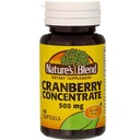 Concentración de arándano de la naturaleza 500 mg 60 Sgels