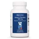Allergy Research Group Acetyl-L-Carnitine 500mg Suplemento - Metabolism and Energy Support, ALC, Free Form Amino Acid, Vegetarian Capsules - 100 Conde