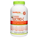 NutriBiotic - Cherry Electro-C Vitamina C & Electrolyte Powder, 16 Oz  850 Mg Vitamina C Por Serving ← Effervescent Electrolyte Recarga ← Buffered " Highly Soluble ← Non-GMO " Gluten Free