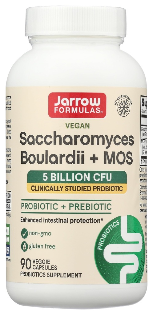 Jarrow Formulas, Saccharomyces Boulardii MOS, 90 Conde