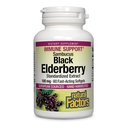 Factores naturales Elderberry Negro, 100 mg, 60 Softgels de acción rápida