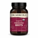 Dr. Mercola Organic Fermented Beets - Nitric Oxide Support - USDA Organic, Non-GMO, Gluten-Free - 60 cápsulas