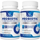 300 Billones CFU Probiótico, 12 Estrechos con 3 Prebióticos Orgánicos, Probióticos para Mujeres y Hombres, Suplemento diario para Salud Digestiva, Inmune, Gut &amp; Bloating, Estable, Vegan, 120 Condes