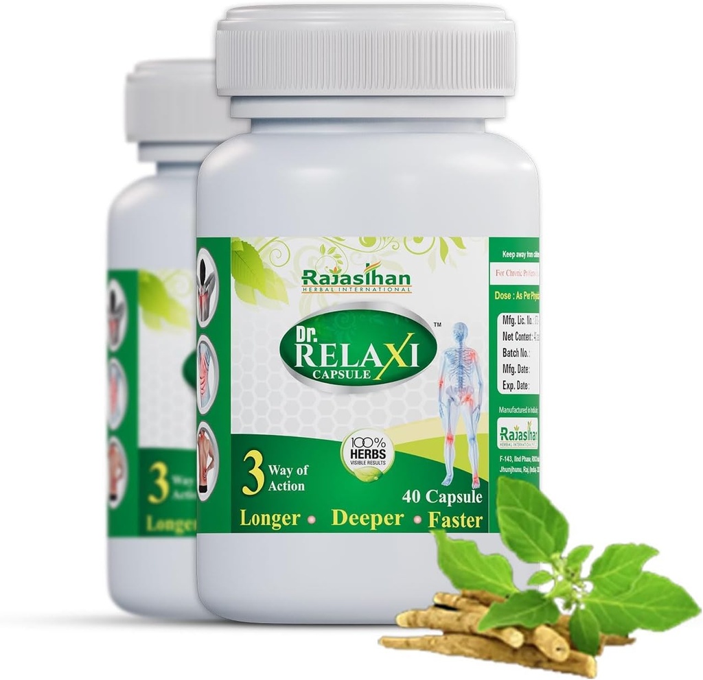 SUP Dr. Relaxi Capsules Pack de 2 para Hombres y Mujeres.