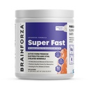 Cerebro Forza Super Fast Keto Electrolitos para el ayuno - Electrolitos Premium, No Azúcar o Flavoring w/Potasio, Sodio, Magnesio, Calcio, Zinc, Sal de Himalaya Rosa, (30srv, Desflavorado)