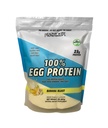 Saludable N Fit 100% EGG PROTEIN- Banana (2lb): 100% Egg White Protein PLUS Natural Peptides. Naturalmente endulzado, Keto, Paleo Friendly