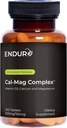 Suplemento de magnesio de calcio (Complejo Cal-Mag) - 300 mg de calcio & 150 mg de magnesio - 300 Tabletas - Endurance Products Company