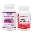 ImmunoSEB (60 caps) " Biome Ultra (ProbioSEB CSC3) (30 caps) - Immunity Boost Bundle – Systemic Enzymes " Probiotics