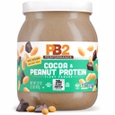 PB2 Rendimiento de la planta de maní con base de pólvora de proteína vegana ← 20g Proteína completa, No Añadido Azúcar, fibra prebiótica vivir lácteo gratis, certificado vegano, no GMO, y Gluten libre [Peanut con cacao holandés, 2lb]