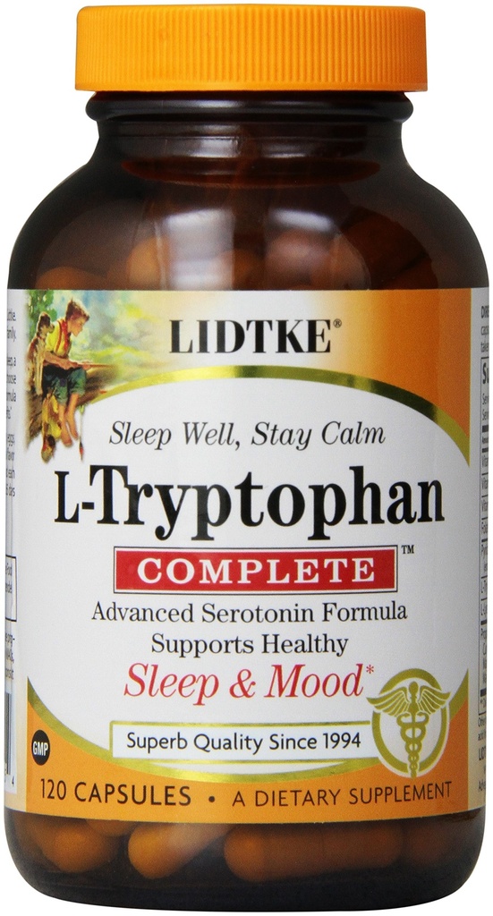 Lidtke Technologies L-Tryptophan Complete Capsules, 120 Conde