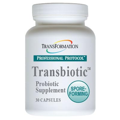 Transformación El Génesis de Buena Salud Enzyme Suplemento Probiótico Transbiótico, Fórmula avanzada para Gut Flora Balance, GI Tract, Beneficios de la Salud, Prebiótico de Alta Potencia &amp; Blend Probiótico, No GMO