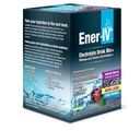 Ener-IV Electrolyte Hydration " Energy Drink Potassium Vitamin C " Zinc Electrolytes Powder Packets - Muscle Recovery " Immunity Sports Drinks for Women " Men Low Sugar Vegan, Mixed Berry - 12 Count