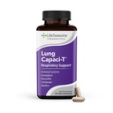 Lung Capaci-T - Respiratory Support Supplement - CoQ10, N-Acetyl Cysteine, Boswellia, Eucalyptus, Mullein, Green Tea, Nettle &amp; Peppermint - Aumenta la capacidad de oxígeno " Reduce Mucus - 90 cápsulas