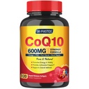CoQ10 600 mg Softgels CoQ10 Supplement - CQ10 Coenzyme-Q10 with Omega 3 & PQQ & Vitamin E, CoQ10 400mg Softgels, 60 Servings