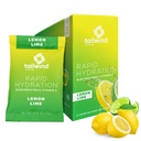 Tailwind Nutrición Hidratación rápida, Electrolyte & Hidratación Polvo, Vitamina C &amp; Sal del Mar Ejercicio Mezcla, Lima de limón, Pack de 12 Pegatinas