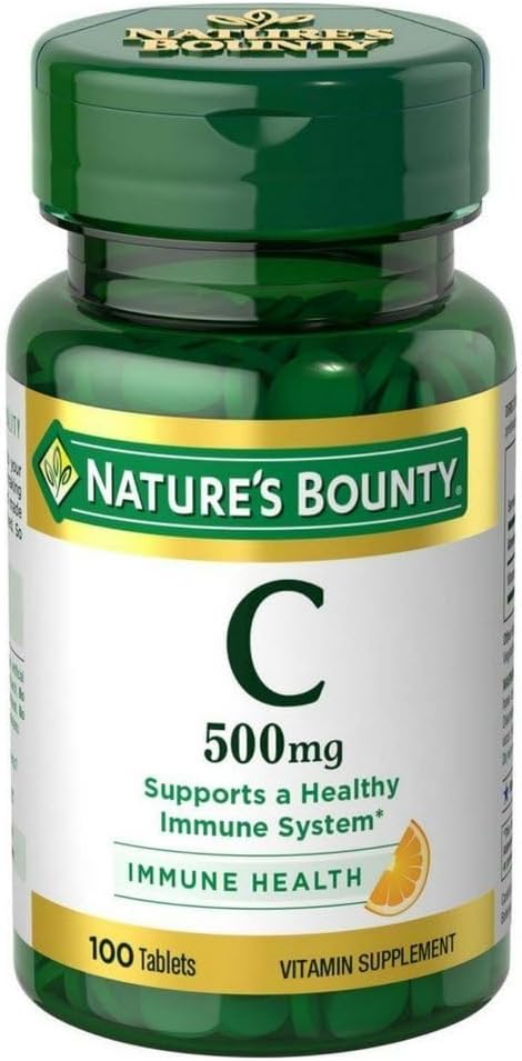 Bounty Vitamina C 500 mg Tabletas 100 ea (Pack of 6)