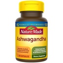 Nature Made Ashwagandha Capsules 125mg para Stress Support, 60 Capsules, 60 Day Supply