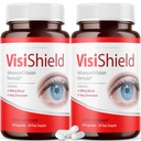 (2 Pack) Visishield Advanced Vision Formula for Eyes Supplement Pills Vitaminas (120 cápsulas)