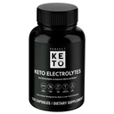 Perfect Keto Electrolytes Capsules, Gluten Free, Electrolyte Suplemento con Magnesio, Calcio, Potasio y Sodio, Hidratación, Energía, Recuperación y Apoyo Inmunitario, Desarrollado, 120 Servimientos