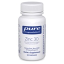 Pure Encapsulations Zinc 30 mg - Suplemento para Immune System Support, Growth and Development, and Wound Healing* - con Zinc Picolinate 30 mg - 60 cápsulas