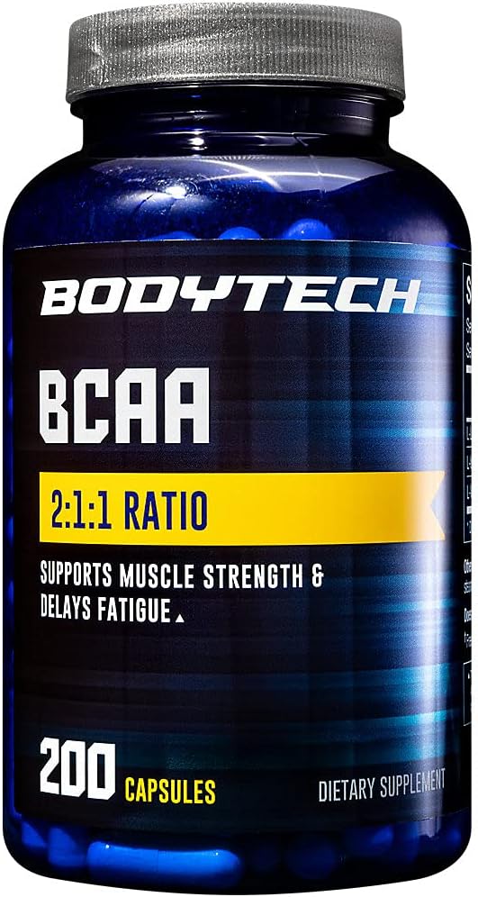 BODYTECH BCAA - 2:1:1 Ratio (200 cápsulas)